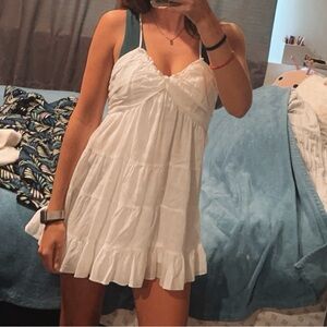 White summer dress